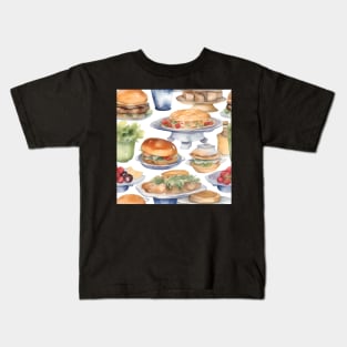 Be Kind to Food Servers Month Kids T-Shirt